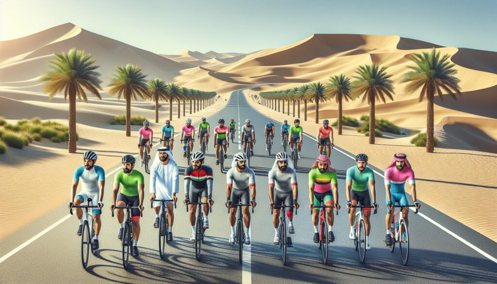 Bike riders uae