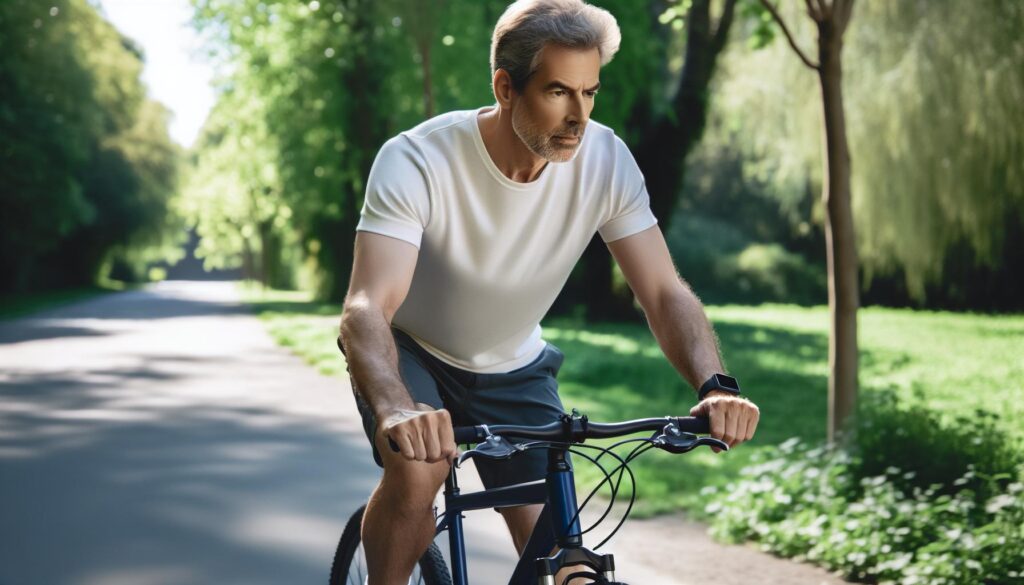 Bike riding sciatica